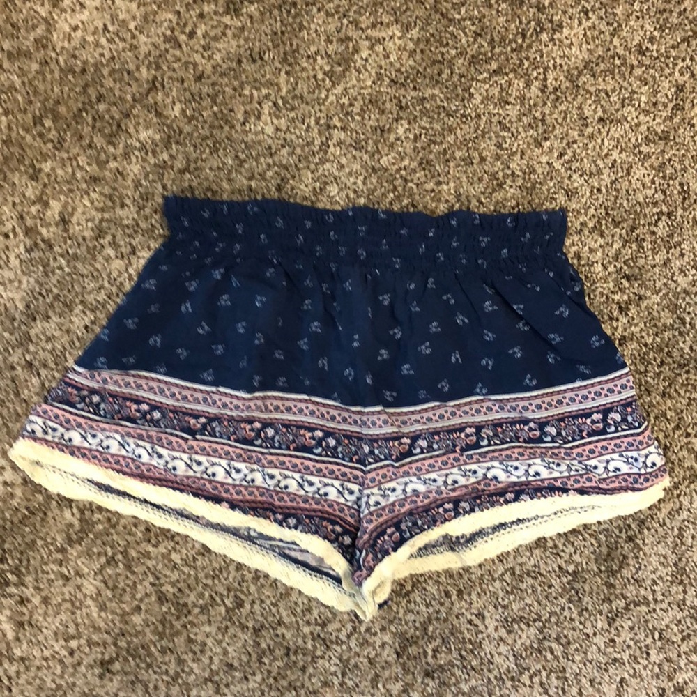 rue 21 lightweight patterned shorts